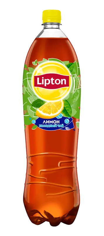 Чёрный чай Lipton Лимон