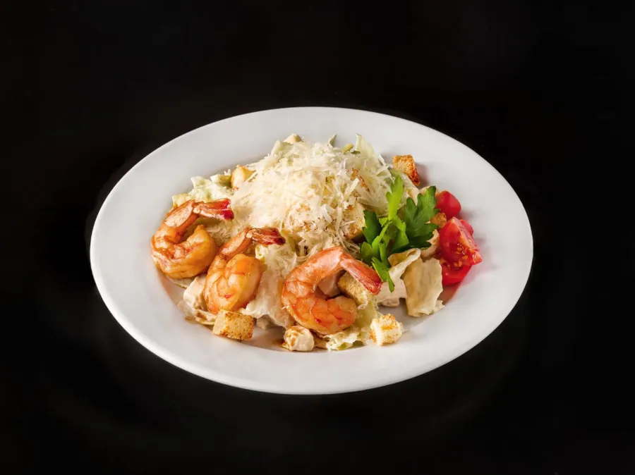 Цезарь с креветками